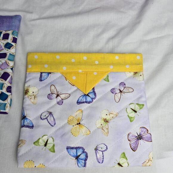 Quilted Wallet Bags Handmade in Washington State 4 Bundle Deal Multi-Color - Picture 5 of 16